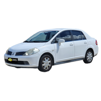 White car on a white background
