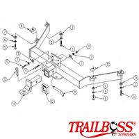 Toyota LandCruiser 80 Series SUV 01/1990 - 02/1998 - Towbar Kit