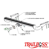 Toyota Tarago People Mover 03/2006 - 06/2021 (Comes with rear step) - Towbar Kit