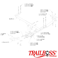 Toyota Avalon Sedan 06/2000 - 12/2004 - Towbar Kit