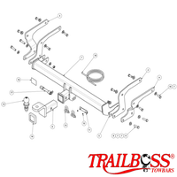 Toyota Rav 4 SUV 01/2019 - 12/2025 (Inc Hybrid) - Towbar Kit