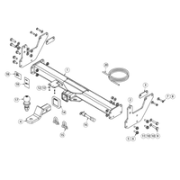Toyota LandCruiser 70, 75, 78, 79 Series Troop Carrier 01/1985 - On - Towbar Kit