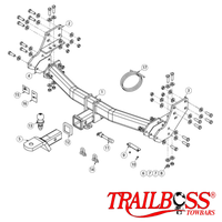 Toyota Coaster Gen 4 Bus 04/2017 - On - Towbar Kit