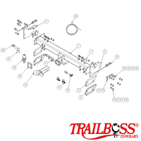 Toyota LandCruiser VDJ76R 5 Door Wagon 08/2022 - On - Towbar Kit