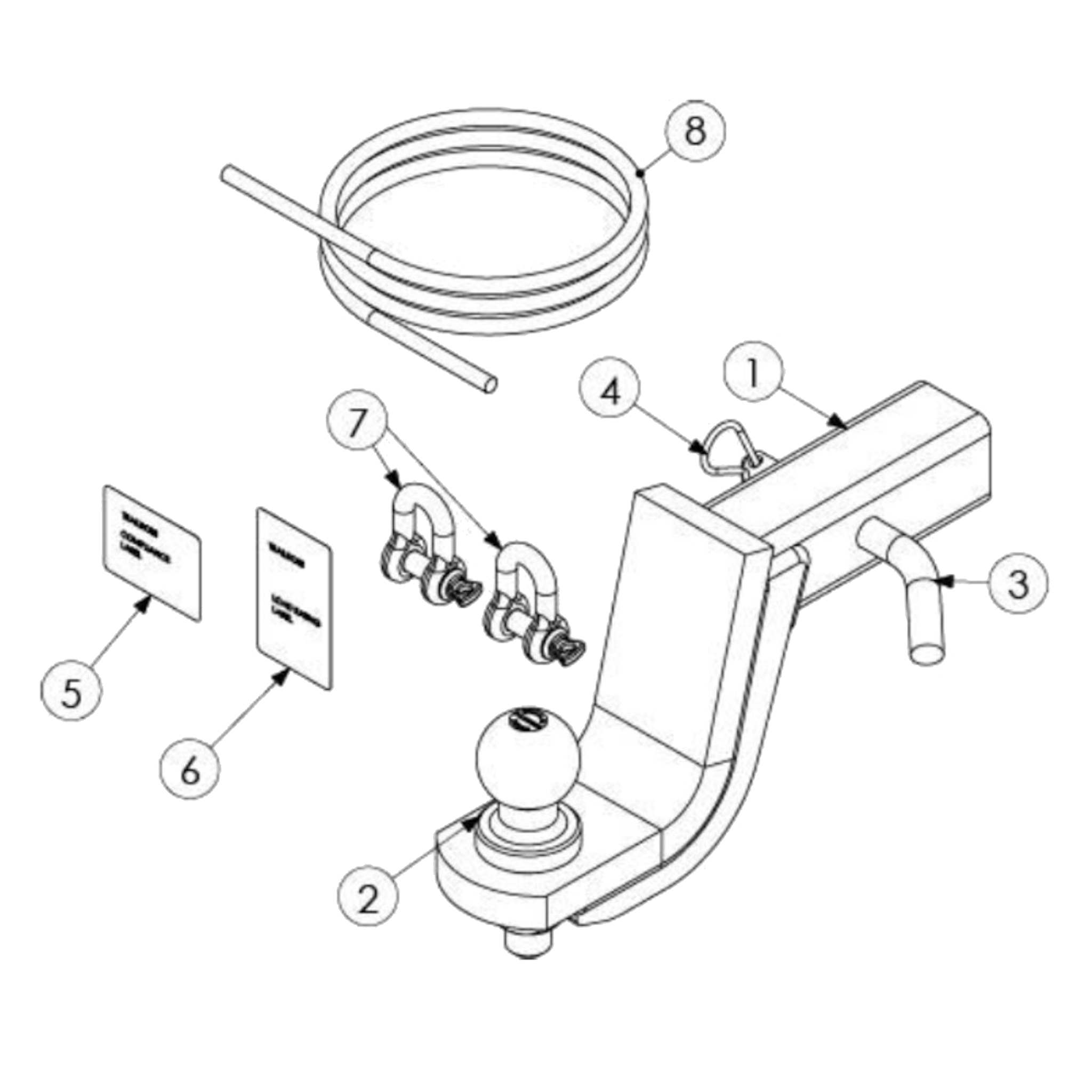 Toyota LandCruiser 300 Series SUV - Towbar Kit