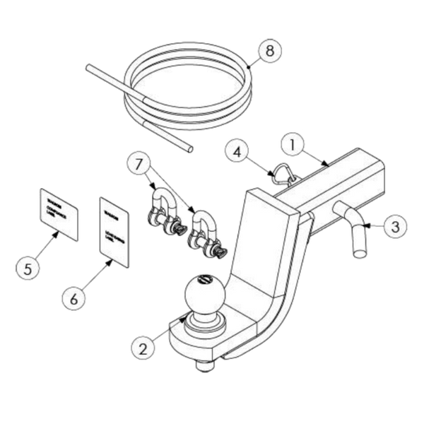 Toyota LandCruiser 300 Series SUV - Towbar Kit