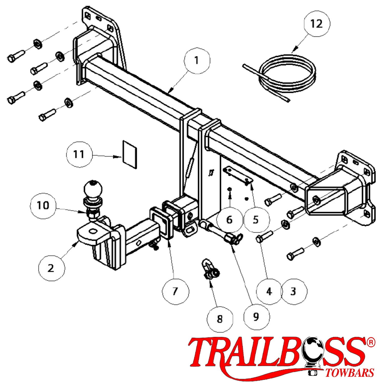 Audi Q7 SUV 07/2015 - On - Towbar Kit