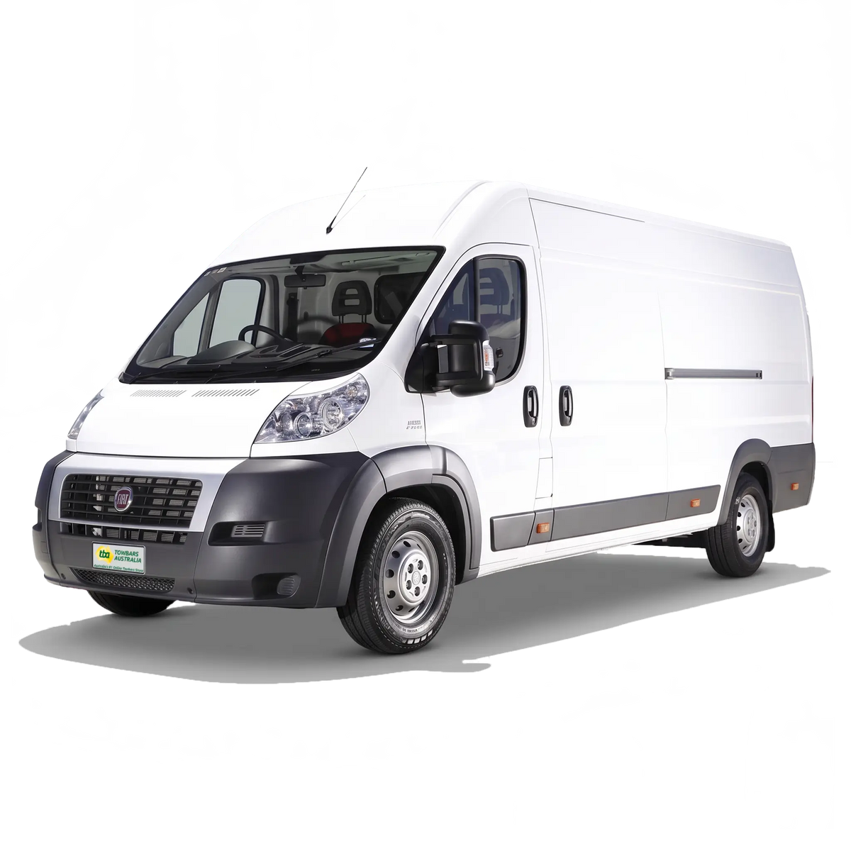 A white Fiat Ducato L4 SLWB Van for QTCH105L