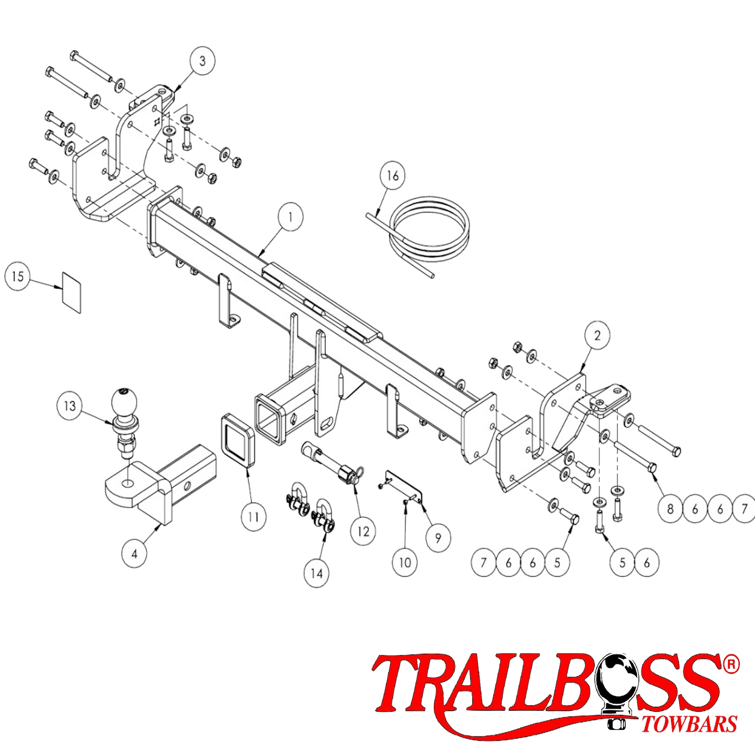 Mitsubishi Eclipse Cross SUV 12/2017 - On - Towbar Kit