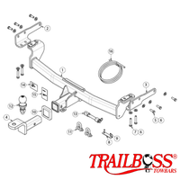Mitsubishi Outlander ZM SUV (including Hybrid) 07/2021 - On - Towbar Kit