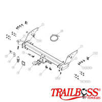 Mitsubishi Triton MV Tub Body With Bumper 03/2024 - On - Towbar Kit
