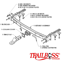 Nissan X-Trail T31 SUV 10/2007 - 02/2014 - Towbar Kit