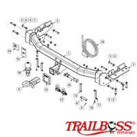 Nissan Pathfinder R52 SUV 10/2012 - 12/2020 - Towbar Kit