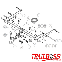 Ford Kuga TF SUV 03/2013 - 02/2017 - Towbar Kit