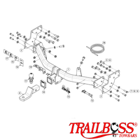 Ford Everest SUV 06/2022 - 03/2025 - Towbar Kit