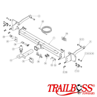 Ford Transit Custom AV Van 08/2023 - On - Towbar Kit