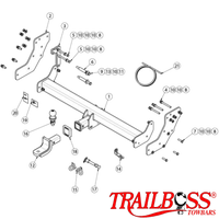 GWM Cannon Tub Body 01/2021 - On (Plug in Harness that deactivates reverse sensors) - Towbar Kit