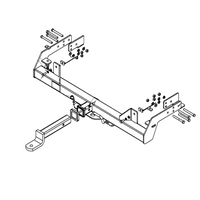 Holden Commodore 1 Tonner Cab Chassis 8' 06/2003 - 02/2006 - Towbar Kit
