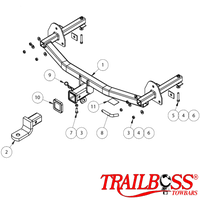 Holden Trax SUV 08/2013 - 12/2020 - Towbar Kit