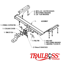 Honda CR-V SUV 03/2007 - 10/2012 - Towbar Kit