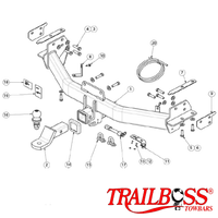 Isuzu MU-X SUV 07/2021 - On - Towbar Kit