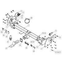 Jac T9 Ute 01/2024 - On - Towbar Kit
