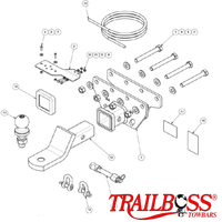 Jeep Gladiator Tub Body 01/2020 - 02/2025 - Towbar Kit