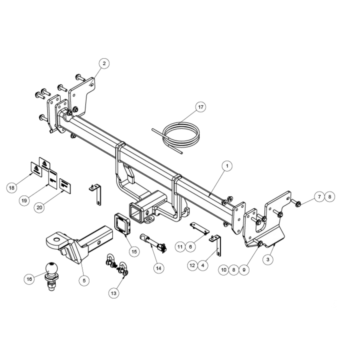 Kia K4 Hatch 08/2025 - On - Towbar Kit