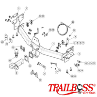LDV D90 SV9A SUV (Suits Diesel) 01/2020 - 07/2024 - Towbar Kit