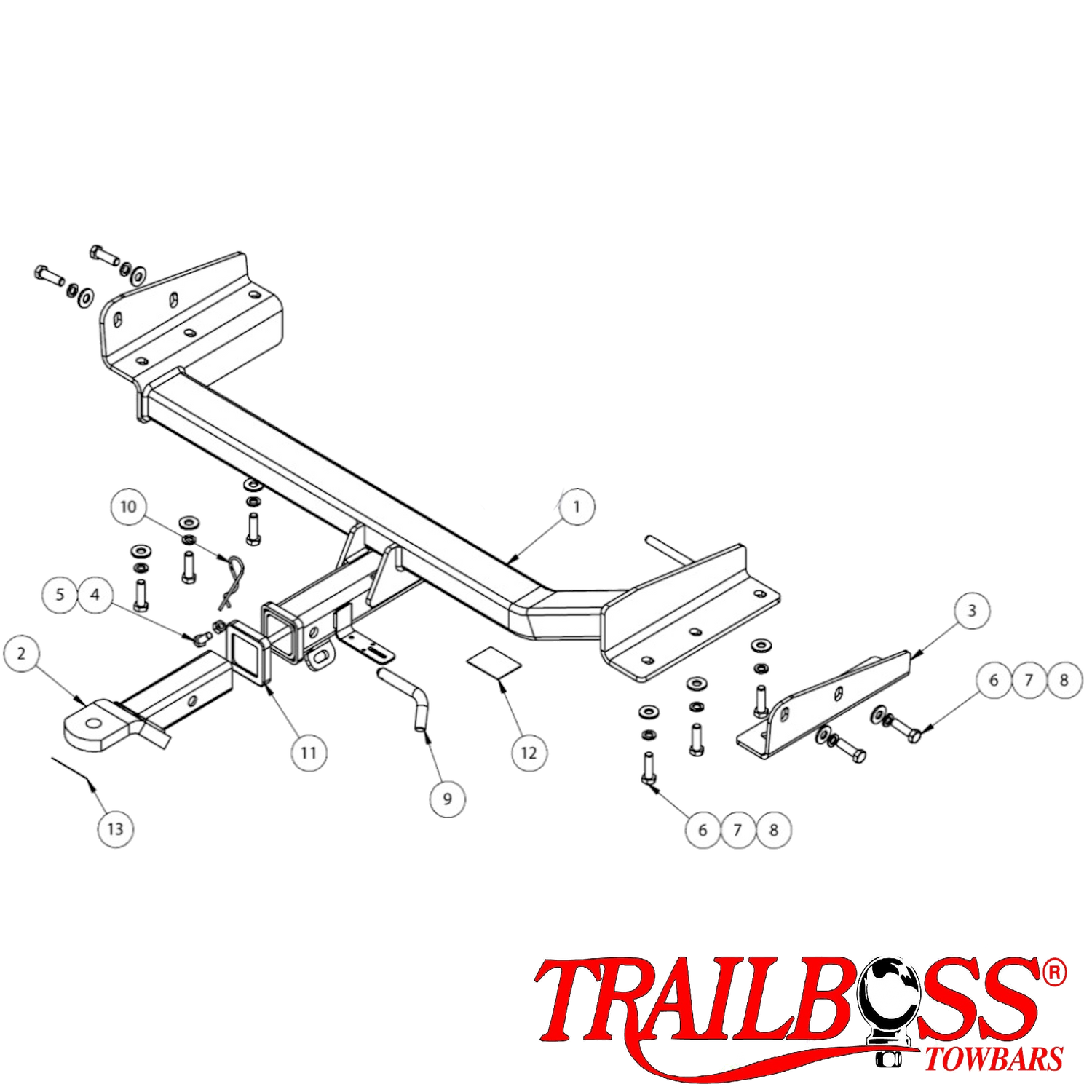 Lexus RX450H SUV 02/2009 - 10/2015 - Towbar Kit