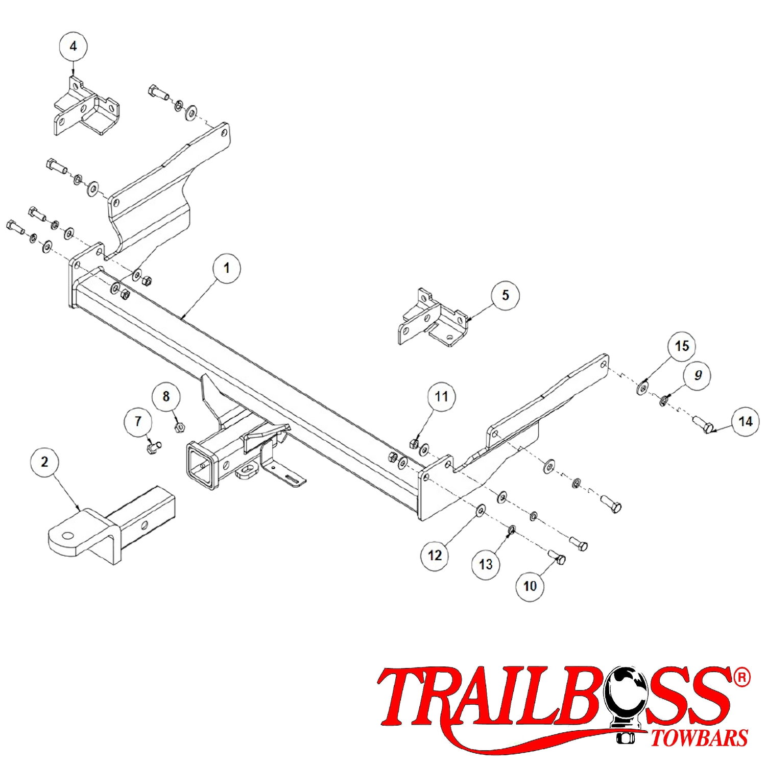 Mazda CX-5 SUV 02/2012 - 02/2017 - Towbar Kit