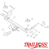 Mazda CX-5 SUV 02/2012 - 02/2017 - Towbar Kit