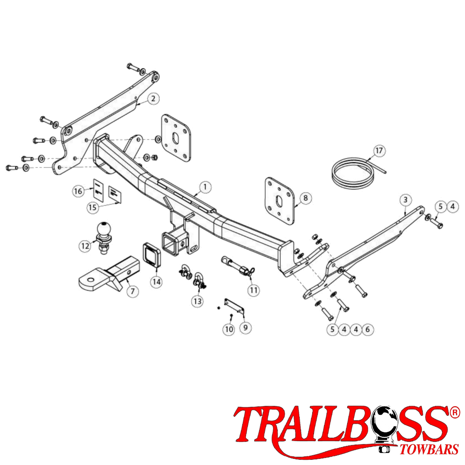 Mazda CX-8 SUV 01/2018 - On - Towbar Kit