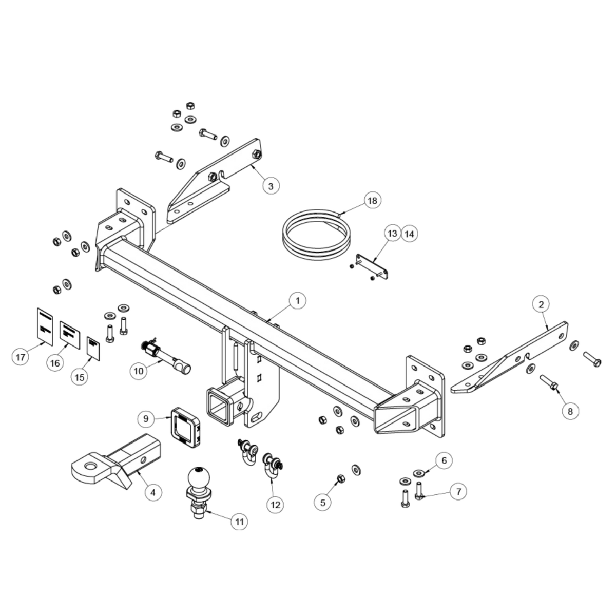 Polestar 2 Hatch 11/2021 - On - Towbar Kit