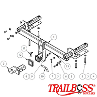 Subaru Forester SUV 10/2012 -  07/2018 - Towbar Kit