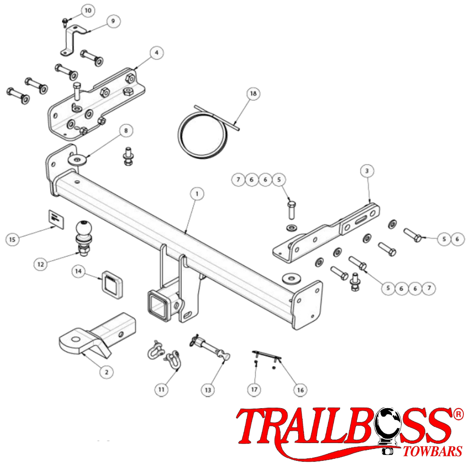 Subaru Outback Wagon 01/2021 - On - Towbar Kit