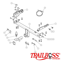 Subaru Outback XT Turbo Petrol Only Wagon 11/2022 - On - Towbar Kit