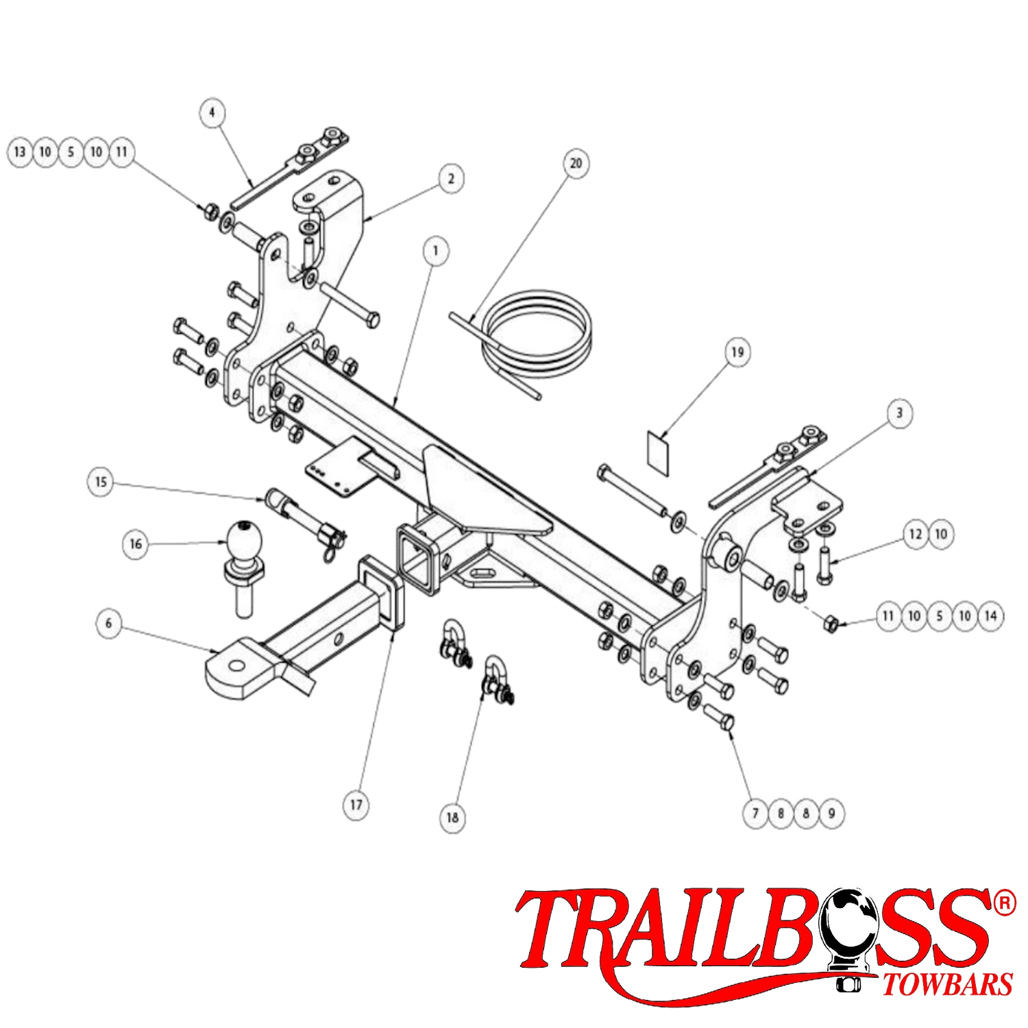 Suzuki Jimny 4wd SUV 11/2018 - 12/2025 - Towbar Kit