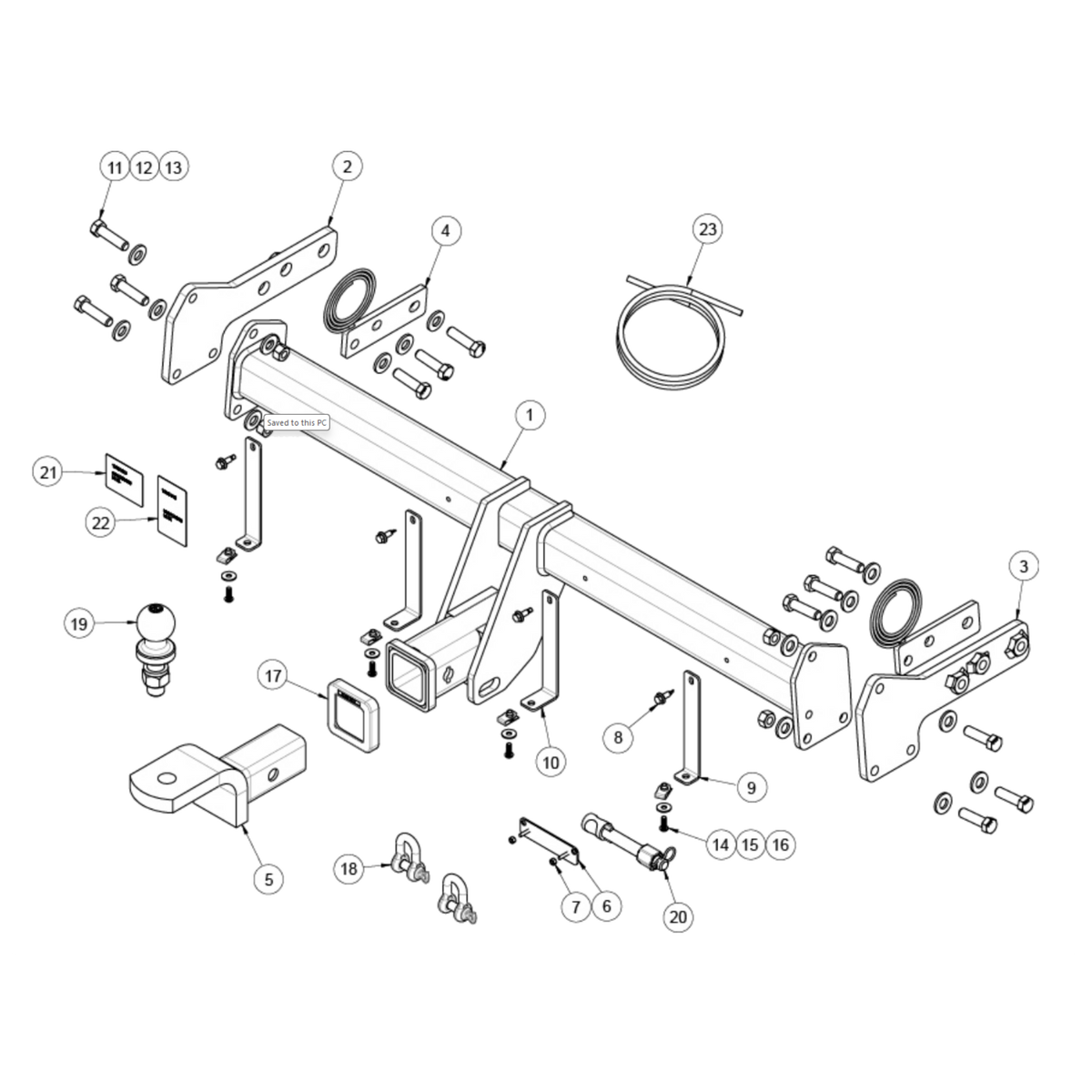 Ssangyong Torres SUV 06/2024 - On - Towbar Kit