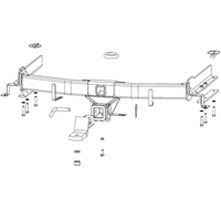 SsangYong Actyon Tub Body 03/2012 - 12/2015 - Towbar Kit
