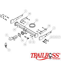 Volkswagen Transporter T5 Van 01/2010 - 06/2015 - Towbar Kit