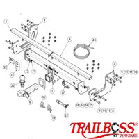 Volkswagen Crafter SY1 FWD 35 Series Van 09/2017 - On - Towbar Kit