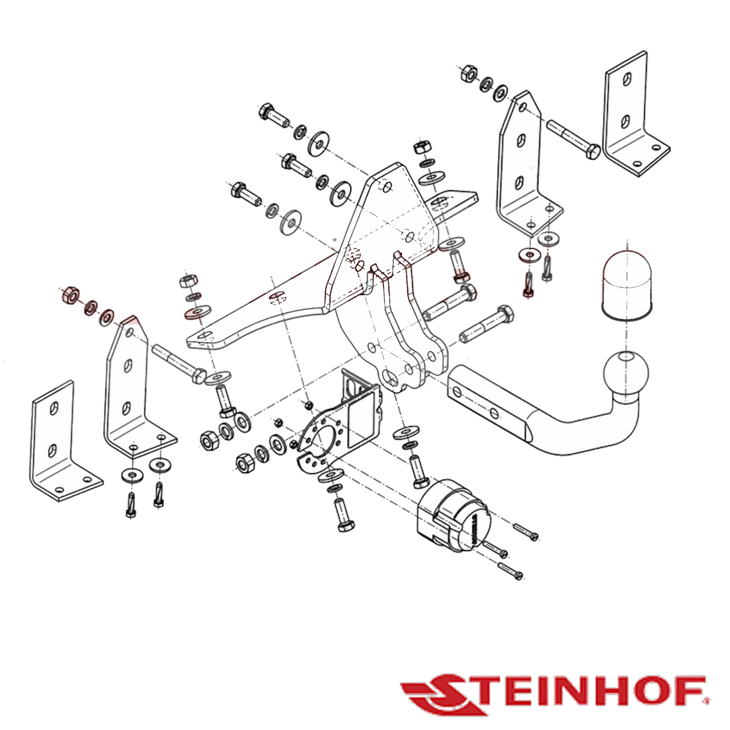 Saab 9-5 Wagon 01/1997 - 05/2011 - Towbar Kit
