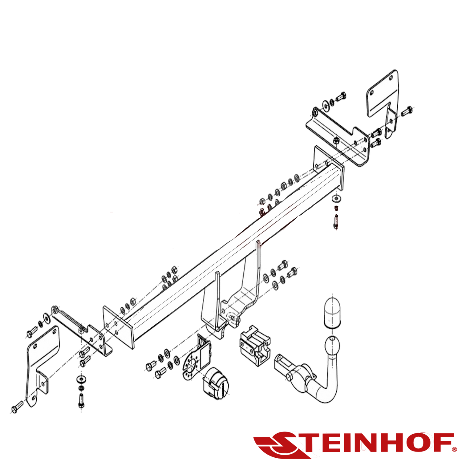 Suzuki Swift Hatch 10/2010 - 03/2017 (Fits Sports Model) - Towbar Kit