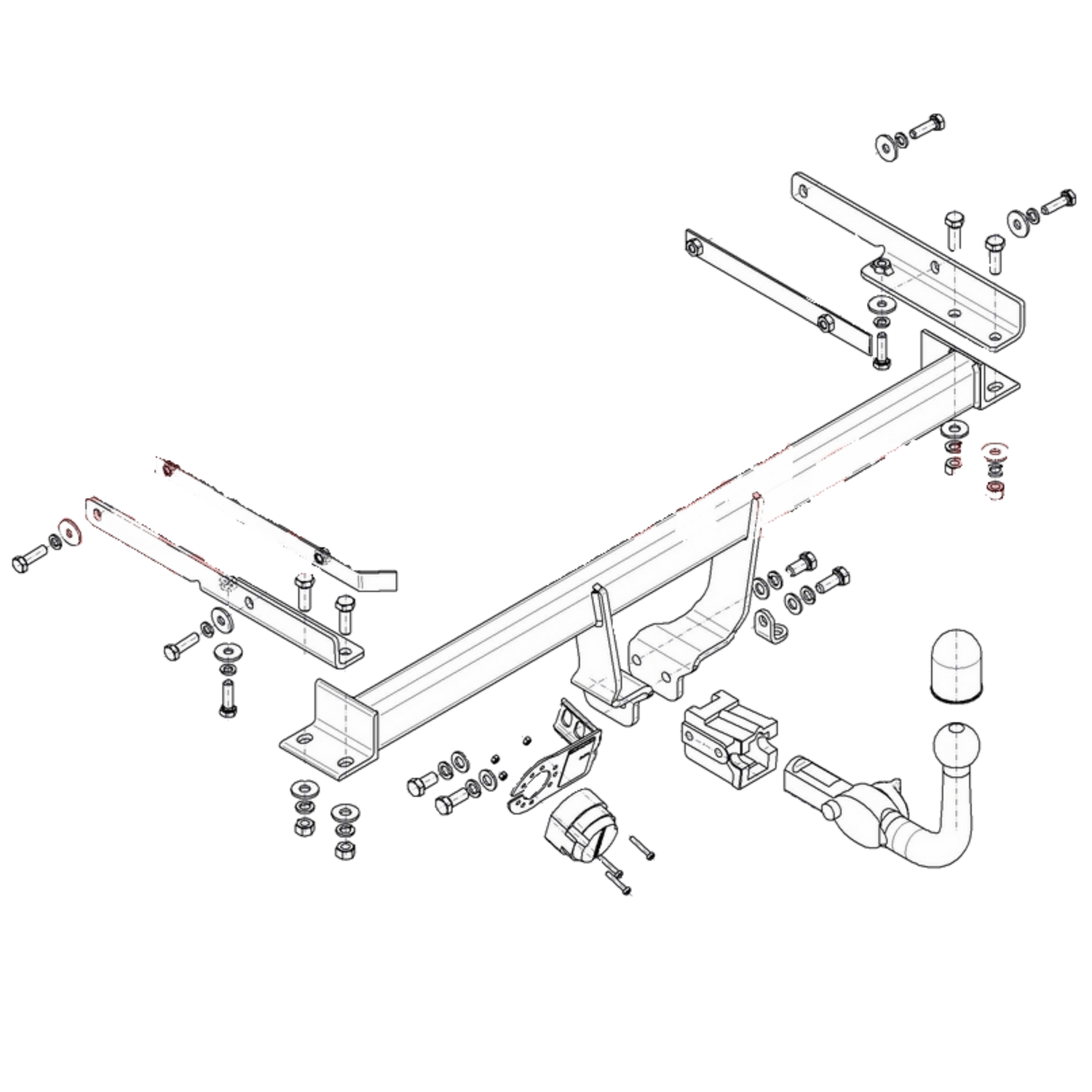 Suzuki Swift AZ Hatch 04/2017 - On - Towbar Kit