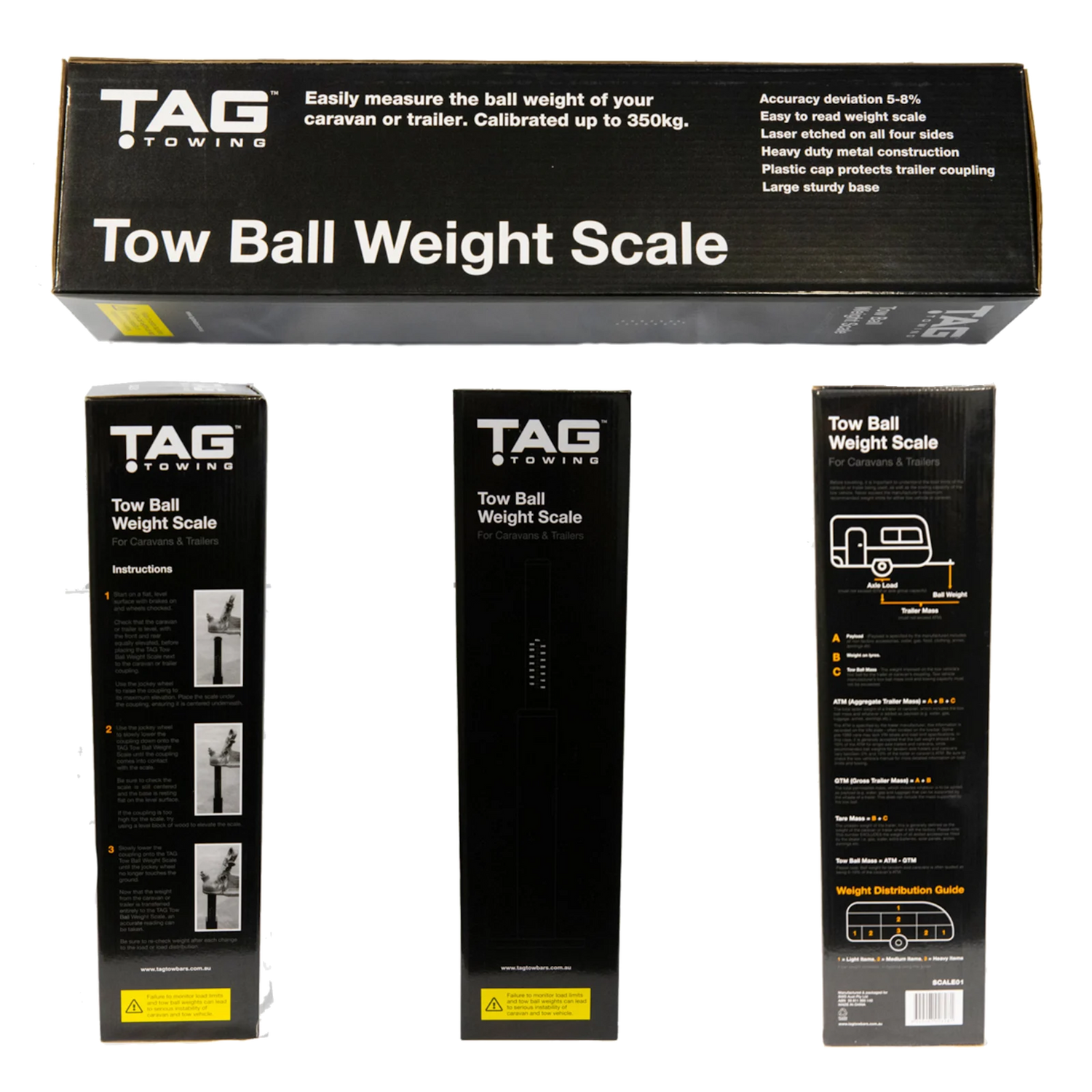 Tag Tow Ball Weight Scale