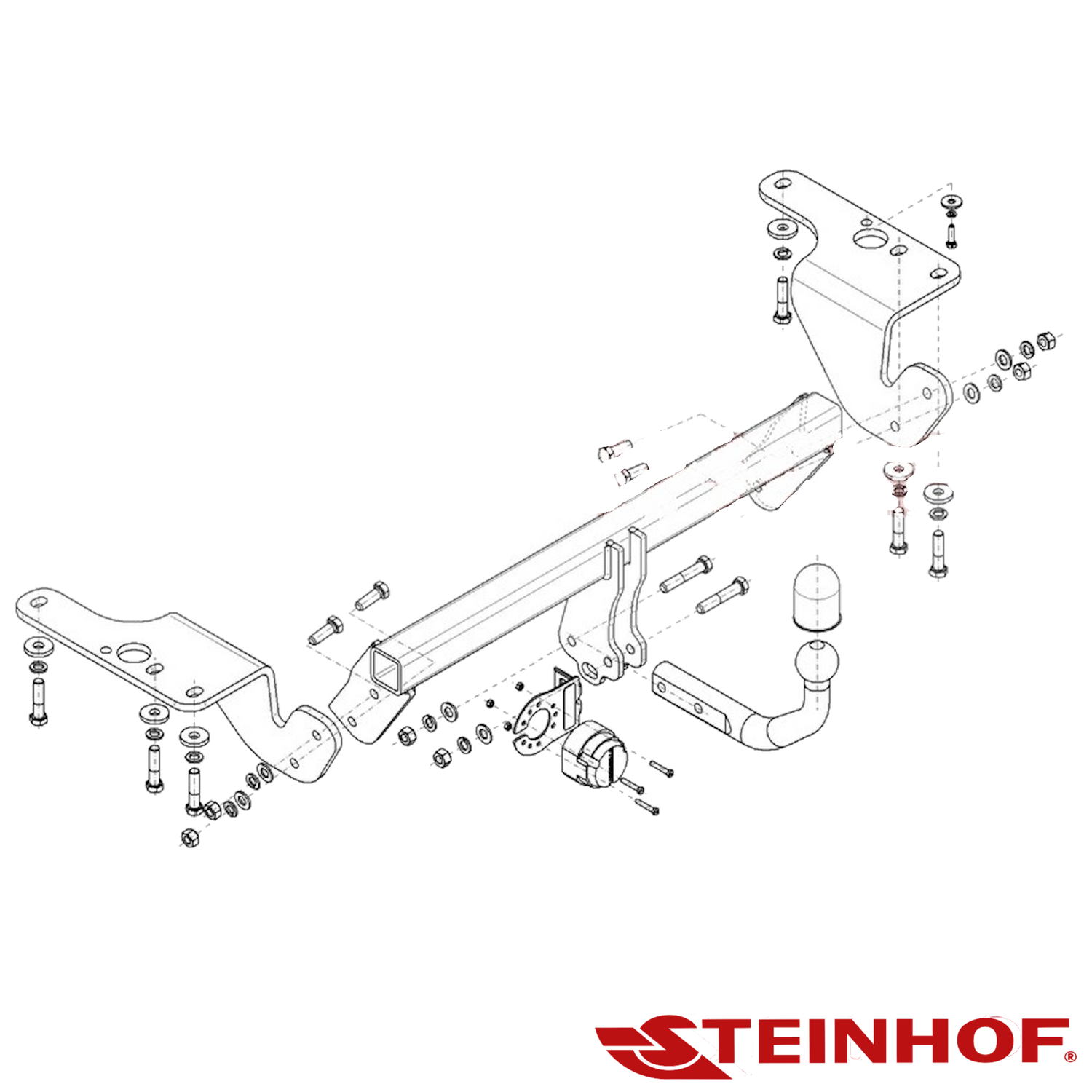 Toyota Corolla Sedan 01/2007 - 01/2010 - Towbar Kit