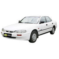 White car on a white background with a Towbars Australia logo.