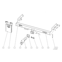 Mitsubishi Triton MV Cab Chassis 03/2024 - On - Towbar Kit