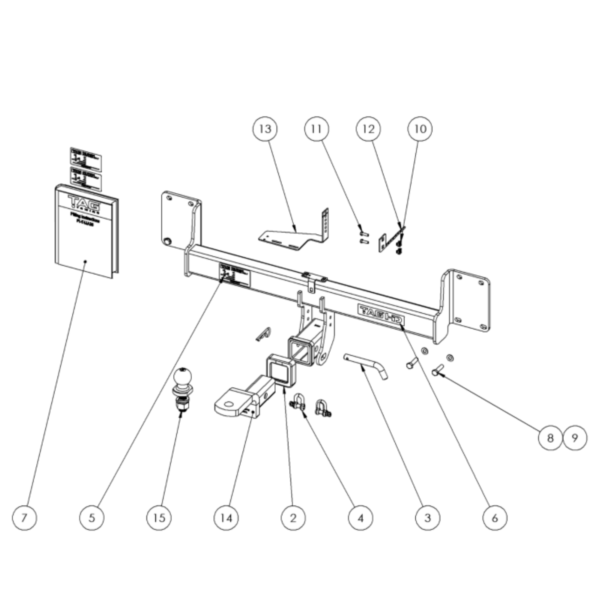 BYD Atto 3 SUV 06/2022 - On - Towbar Kit